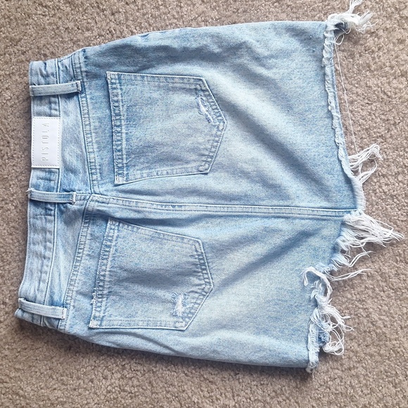 Pistola Rumi High Rise Cut Off Skirt, Size 24 - Picture 3 of 5